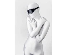Toyfa Anonymo mask, PU leather, juodas, 26.5 cm