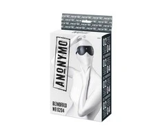 Toyfa Anonymo mask, PU leather, juodas, 24 cm