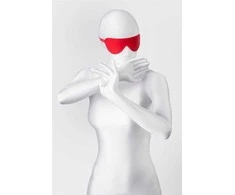 Toyfa Anonymo kaukė, PU oda, raudona, 65 cm