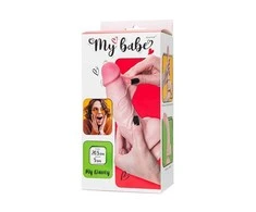 RealStick My Dainty Toyfa Dildo My Babe, minkštas, TPE, 20,5 cm