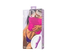 Toyfa JOS JRotator vibratorius MERRY-GOR, silikonas, violetinis, 20,7 cm