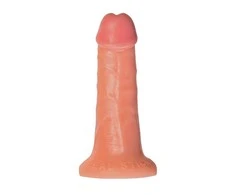 Toyfa Realistic dildo kalibras 14/3, PVC, minkštimas, ilgis 14 cm, skersmuo 3 cm