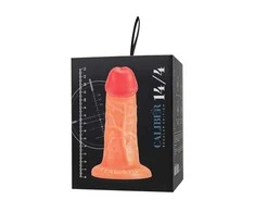 Toyfa Realistic dildo kalibras 14/4, PVC, minkštimas, ilgis 14 cm, skersmuo 4 cm