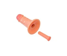Toyfa Realistic dildo kalibras 14/5, PVC, minkštimas, ilgis 14 cm, skersmuo 5 cm