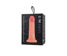 Toyfa Realistic dildo kalibras 16/3, PVC, minkštimas, ilgis 16 cm, skersmuo 3 cm