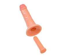 Toyfa Realistic dildo kalibras 16/3, PVC, minkštimas, ilgis 16 cm, skersmuo 3 cm