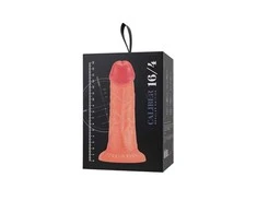 Toyfa Realistic dildo kalibras 16/4, PVC, minkštimas, ilgis 16 cm, skersmuo 4 cm