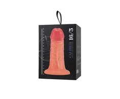 Toyfa Realistic dildo kalibras 16/5, PVC, minkštimas, ilgis 16 cm, skersmuo 5 cm