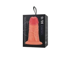 Toyfa Realistic dildo kalibras 16/6, PVC, minkštimas, ilgis 16 cm, skersmuo 6 cm