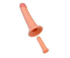 Toyfa Realistic dildo kalibras 18/3, PVC, minkštimas, ilgis 18 cm, skersmuo 3 cm