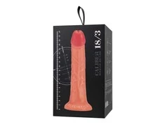 Toyfa Realistic dildo kalibras 18/3, PVC, minkštimas, ilgis 18 cm, skersmuo 3 cm