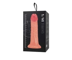 Toyfa Realistic dildo kalibras 18/4, PVC, minkštimas, ilgis 18cm, skersmuo 4cm