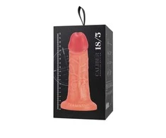 Toyfa Realistic dildo kalibras 18/5, PVC, minkštimas, ilgis 18 cm, skersmuo 5 cm