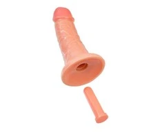 Toyfa Realistic dildo kalibras 18/6, PVC, minkštimas, ilgis 18 cm, skersmuo 6 cm