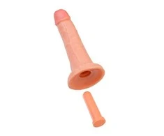 Toyfa Realistic dildo kalibras 20/4, PVC, minkštimas, ilgis 20 cm, skersmuo 4 cm
