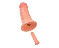 Toyfa Realistic dildo kalibras 20/6, PVC, minkštimas, ilgis 20 cm, skersmuo 6 cm