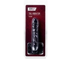 Toyfa xBlack &amp; Raudona, Vibrator, 6 vibration modes, silicone, juodas, 16 cm, O 3.5 cm