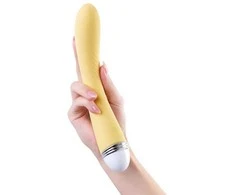 Vibratorius Flovetta by Toyfa Calla, silikonas, geltonas, 22 cm