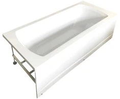 Akrilo vonia 1700 x 750 su sienelėmis (180060)