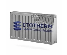 ETOTHERM plieno radiatorius T33xH500xL1200 VK apatinio pajungimo (360111)