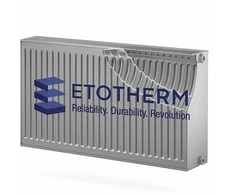 ETOTHERM plieno radiatorius T33xH500xL1400 K šoninio pajungimo (360109)