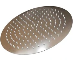 Lietaus dušo galva apvali plieninė 30 cm (170393)