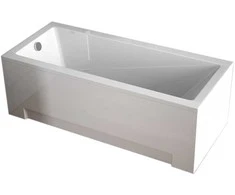 Sienelių komplektas voniai BESCO MODERN 170x70 (180260)