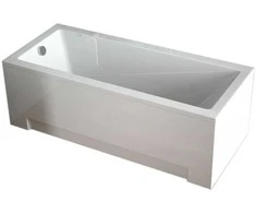 Sienelių komplektas voniai BESCO MODERN 170x70 (180260)