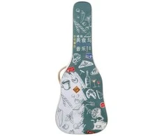 Dėklas akustinei gitarai Hard Bag B-1913-41 Baltas