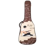 Dėklas akustinei gitarai Hard Bag B-1913-41 Coffee