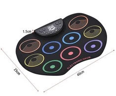 Elektroninis mušamųjų komplektas Roll Up Kera Audio G766