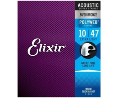 Elixir Eliksyras 11000 Polyweb 80/20 Bronze 10-47