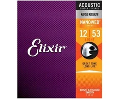 Elixir Eliksyras 11052 Nanoweb 80/20 Bronze 12-53