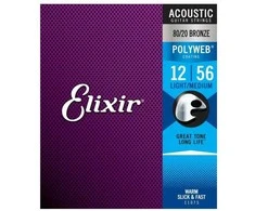 Elixir Eliksyras 11075 Polyweb Light-Medium 80/20 Bronze 12-56