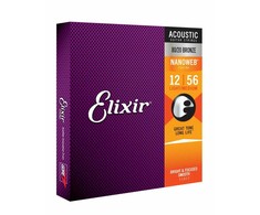 Elixir Eliksyras 11077 Nanoweb Light-Medium 80/20 Bronze 12-56