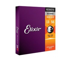 Elixir Eliksyras 11102 Nanoweb Medium 80/20 Bronze 13-56