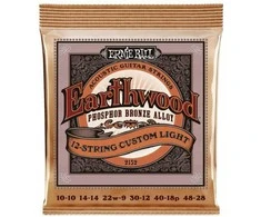 Ernie Ball Earthwood Custom Light 80/20 Phosphor Bronze 10-48