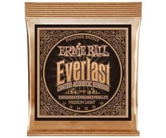 Ernie Ball Everlast P02546 Coated Phosphor Bronze 12-54