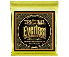 Ernie Ball Everlast P02556 Coated 80/20 Bronze 12-54