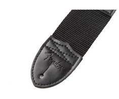 Gitaros diržas Fender 2″ BLK Raudonas LOGO