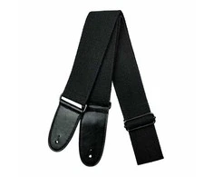 Gitaros diržas JEREMI S-201-F (juoda)