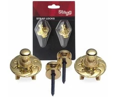 Gitaros diržo užraktas Stagg SSL1 GD