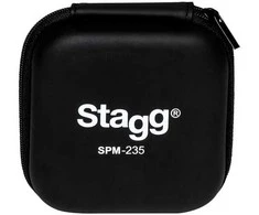 į ausis įkišamos ausinės Stagg SPM-PRO BK