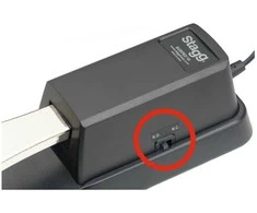 Išlaikymo (sustain) pedalas sintezatoriui Stagg SUSPED 10