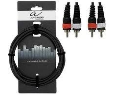 Laidas Gewa 190195 2x RCA-2x RCA (3m)