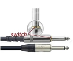 Laidas gitarai Stagg NGC3SWR Jack – Jack silent (3m)