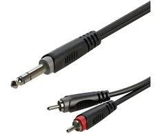 Laidas Mini Jack – 2x RCA Roxtone SAYC110L3