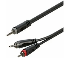 Laidas Mini Jack – 2x RCA Roxtone SAYC150L1