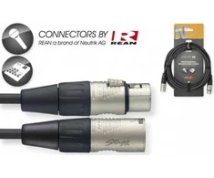 Mikrofoninis laidas Stagg NMC20R XLR/m – XLR/f 20m