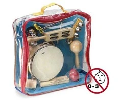 Perkusijos instrumentų rinkinys vaikams Stagg CPK-01